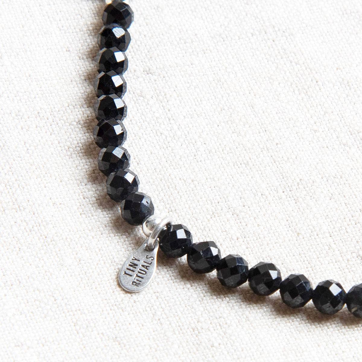 StudioSession-19561-1 Black Tourmaline Energy Anklet - Image 3
