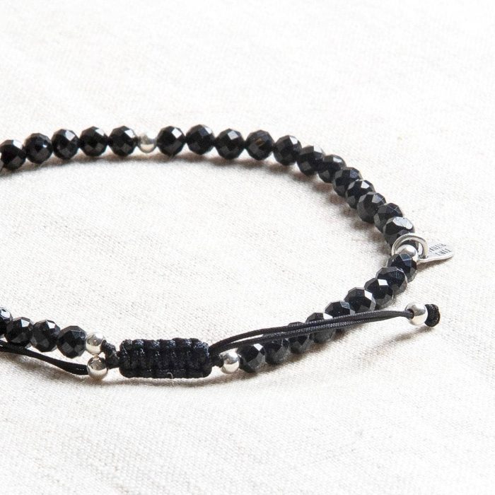 Black Tourmaline Energy Anklet - Image 5