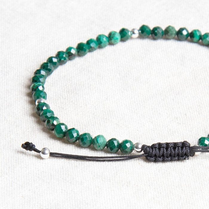 Genuine Malachite Energy Anklet - Image 4