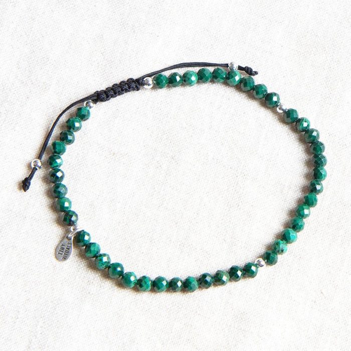 Genuine Malachite Energy Anklet - Image 5