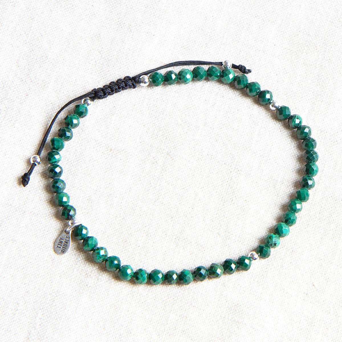 StudioSession-19638-1 Genuine Malachite Energy Anklet - Image 5