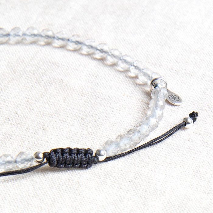 Clear Quartz Energy Anklet - Image 3