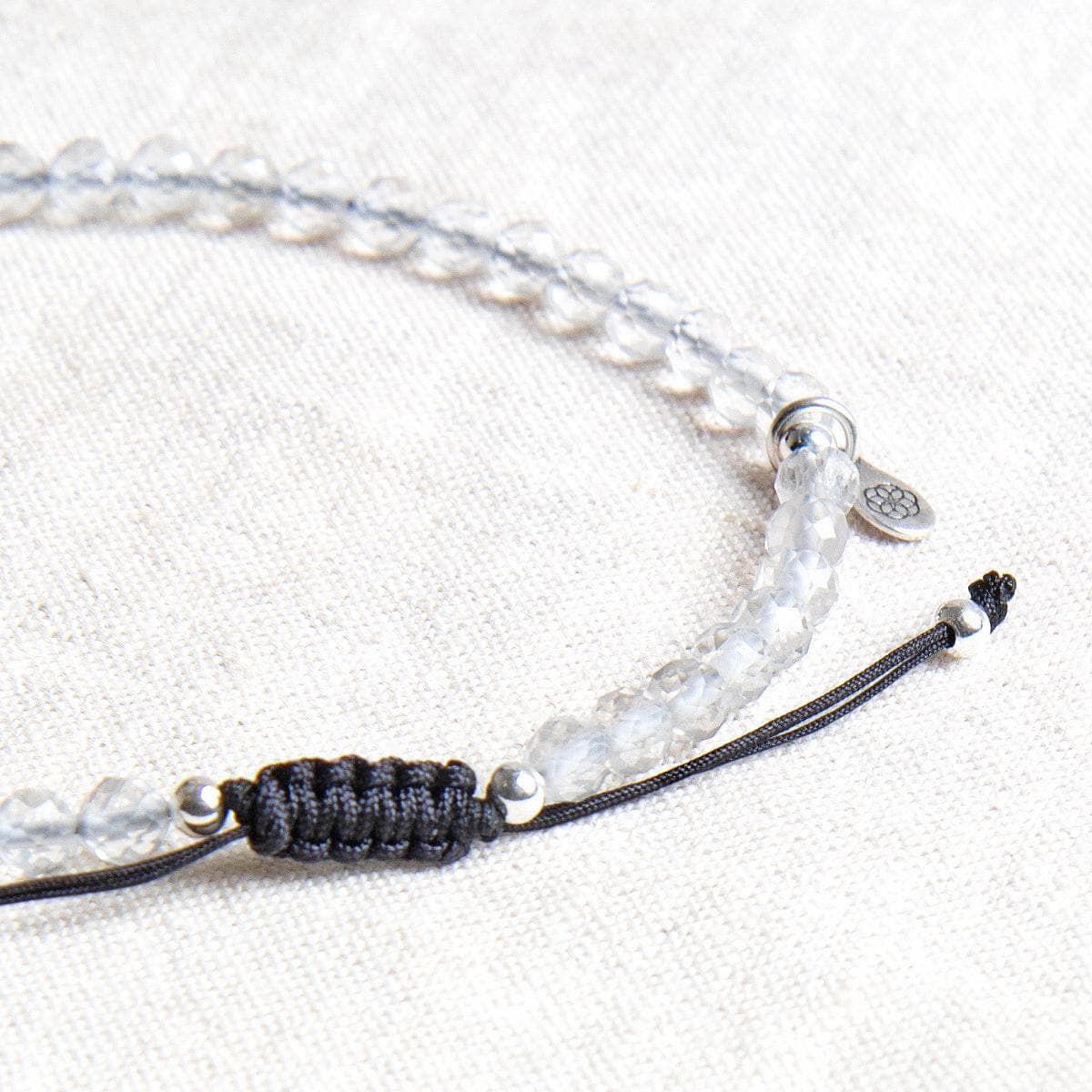 StudioSession-19660-1 Clear Quartz Energy Anklet - Image 3