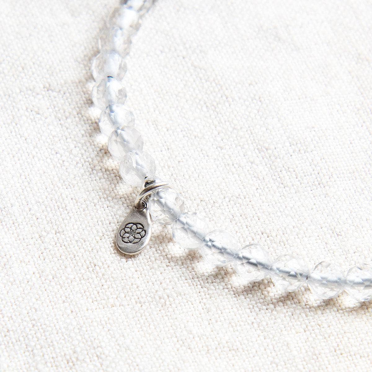 StudioSession-19662-1 Clear Quartz Energy Anklet - Image 4