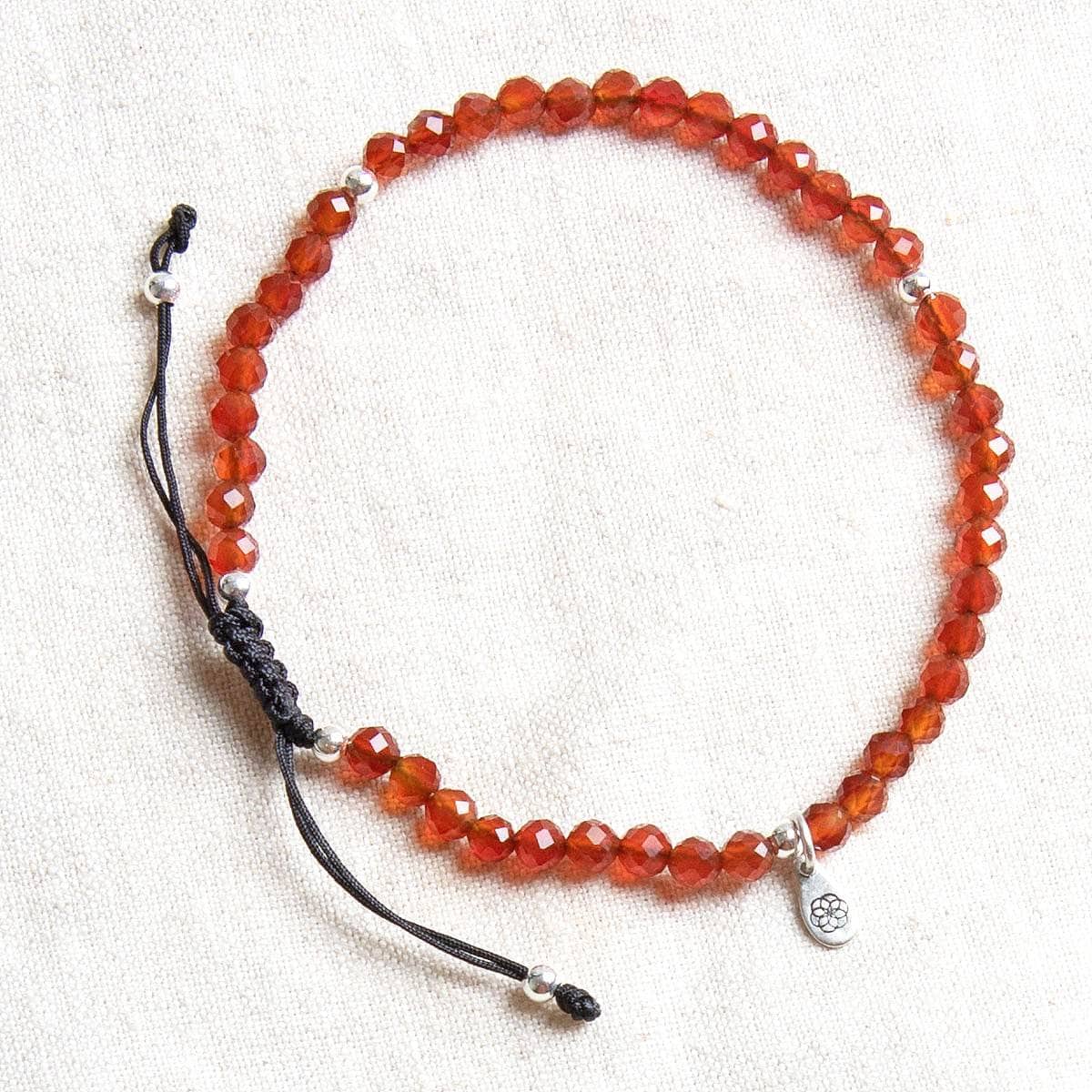 StudioSession-19686-1 Carnelian Energy Anklet - Image 2