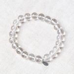 Clear Quartz Energy Bracelet 8mm - Image 4