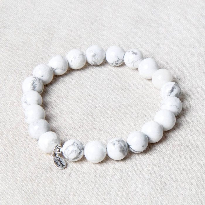 Howlite Energy Bracelet 8mm - Image 1