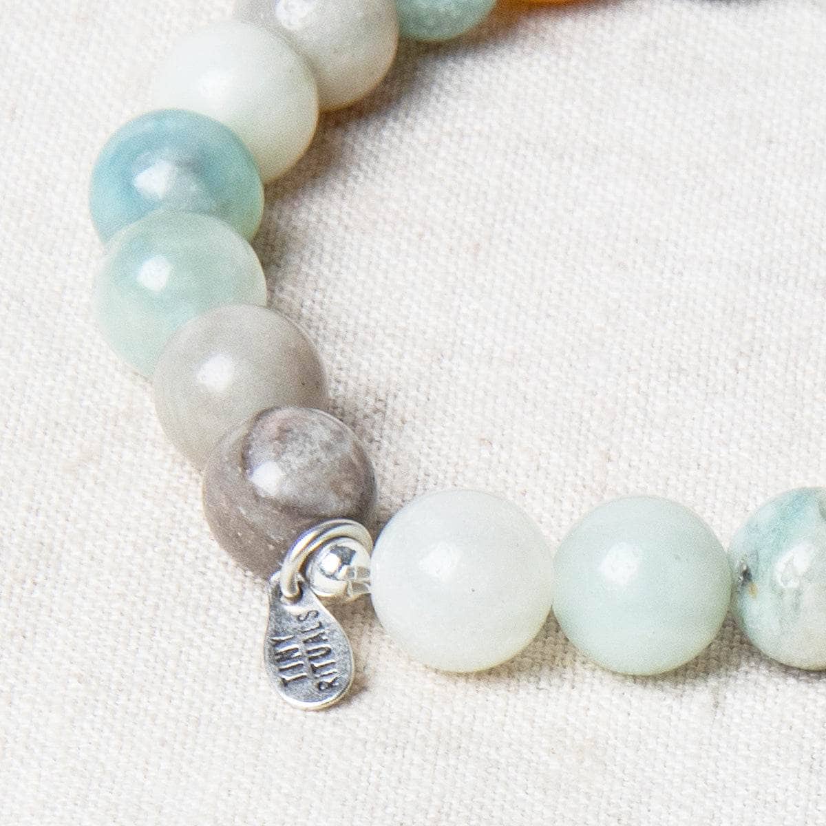 StudioSession-19925-1copy Multi-Amazonite Energy Bracelet 8mm - Image 3