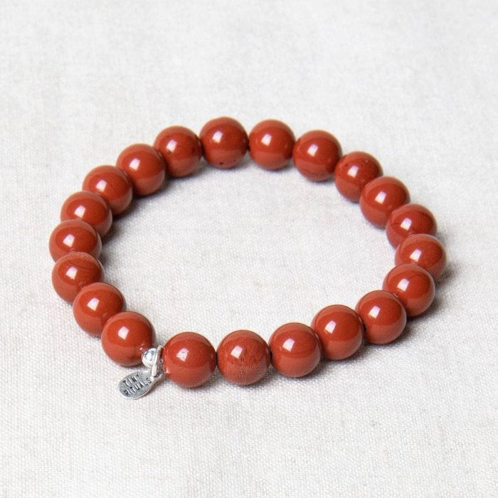 Red Jasper Energy Bracelet 8mm - Image 1