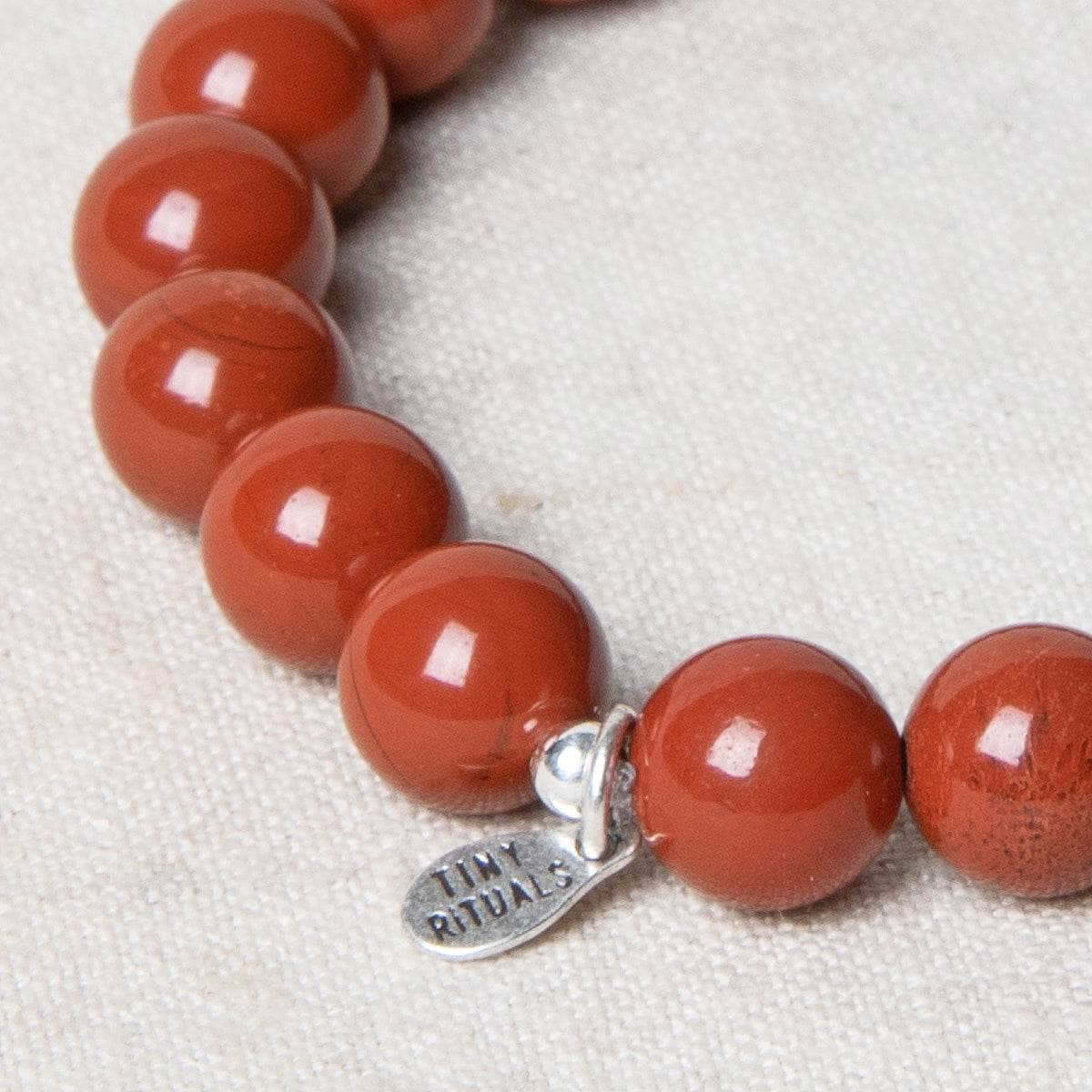 StudioSession-19935-1copy Red Jasper Energy Bracelet 8mm - Image 3