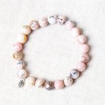 Peruvian Pink Opal Energy Bracelet 8mm - Image 6