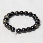 Golden Obsidian Energy Bracelet 8mm - Image 5