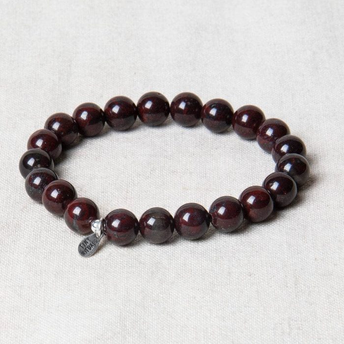 Flame Jasper Energy Bracelet 8mm - Image 1