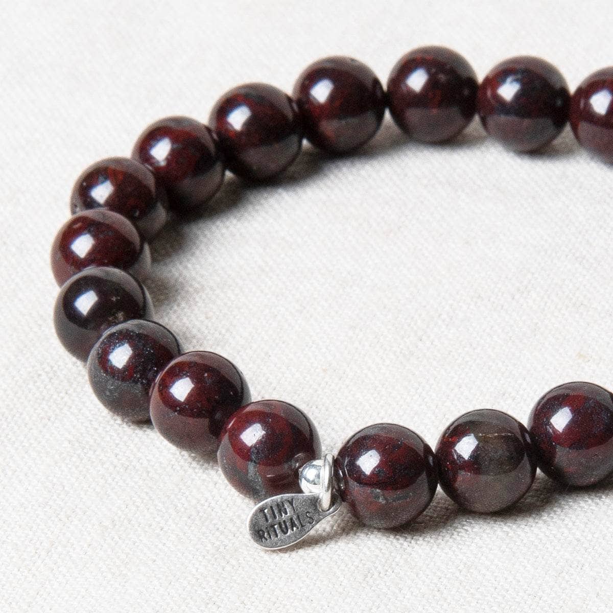 StudioSession-19992-1 Flame Jasper Energy Bracelet 8mm - Image 5