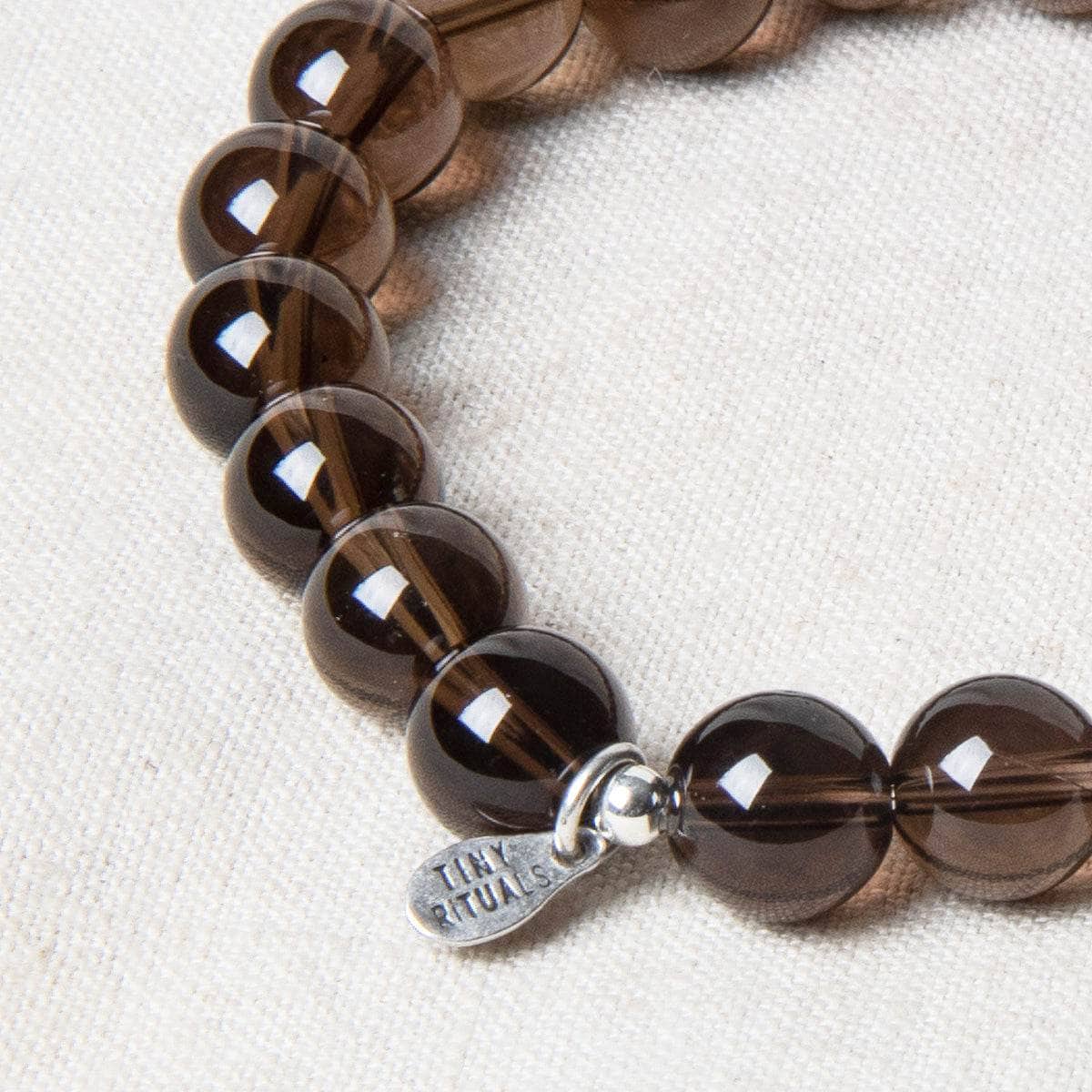 StudioSession-19994-1 Smoky Quartz Energy Bracelet 8mm - Image 4