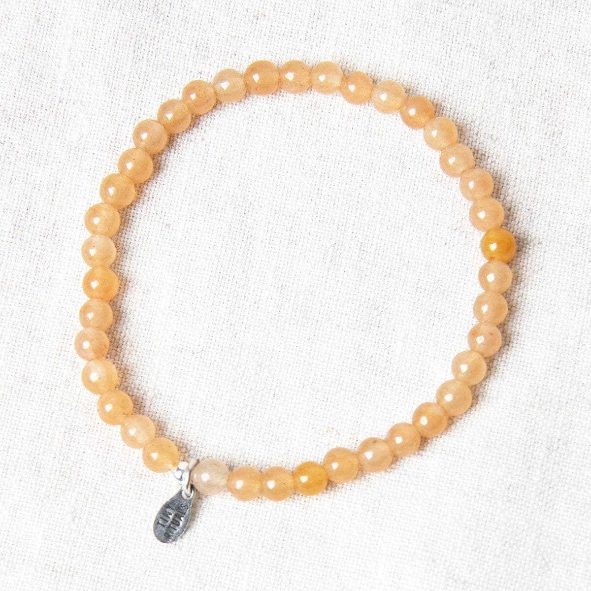 StudioSession-20017-1 Red Orange Aventurine Energy Bracelet - Image 2