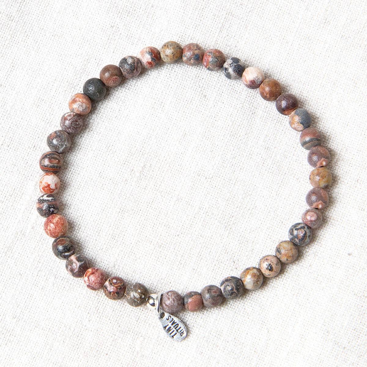 StudioSession-20027-1 Leopard Skin Jasper Energy Bracelet - Image 3