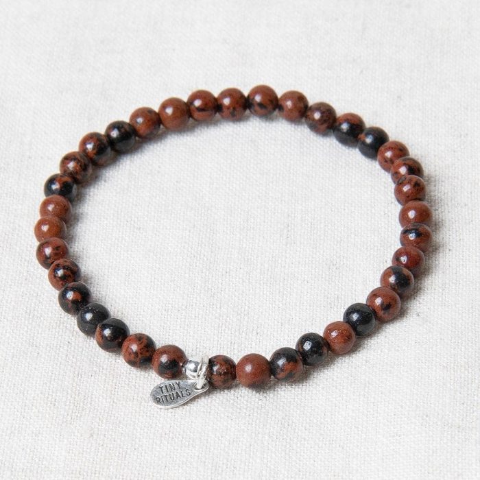 Mahogany Obsidian Energy Bracelet - Image 1