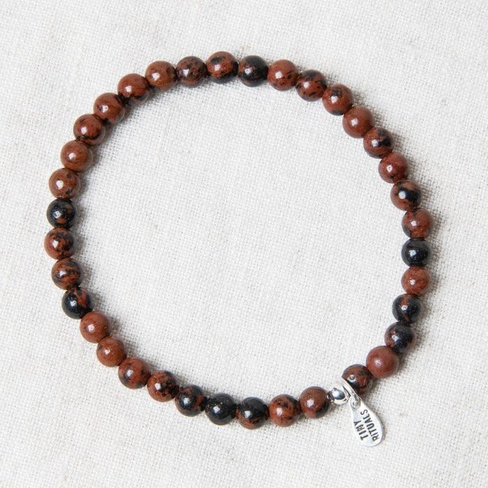 Mahogany Obsidian Energy Bracelet - Image 3