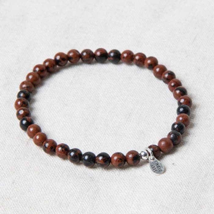 Mahogany Obsidian Energy Bracelet - Image 5