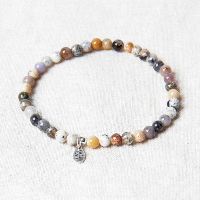 Yellow Dendritic Opal Energy Bracelet - Image 1