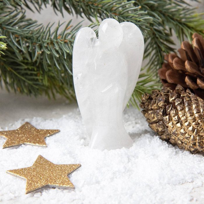 Clear Quartz  Angel - Image 3