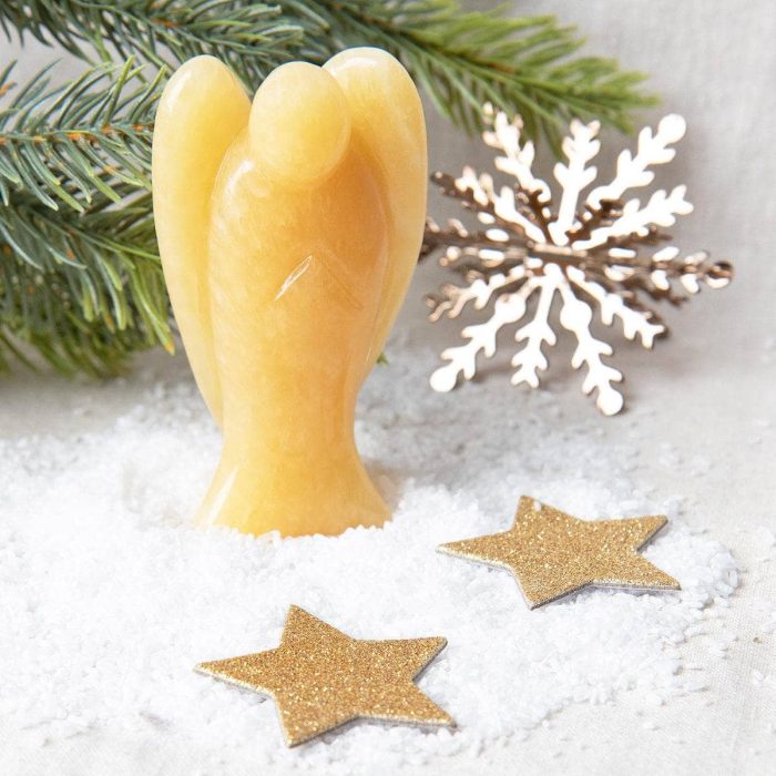 Yellow Jade  Angel - Image 3