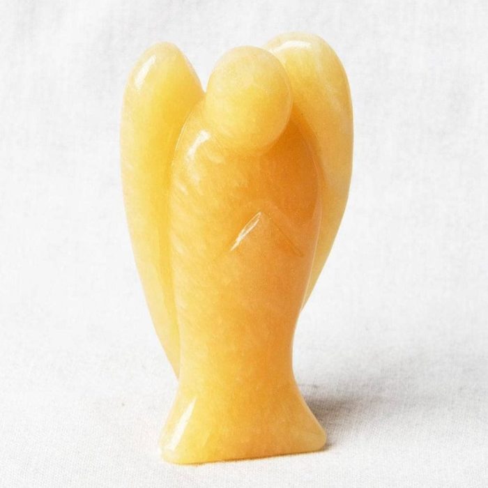Yellow Jade  Angel - Image 2