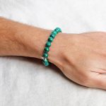 Genuine Real Malachite Energy Bracelet 8mm - Image 4