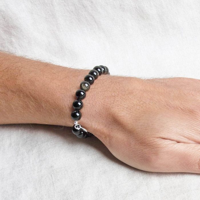 Golden Obsidian Energy Bracelet 8mm - Image 2