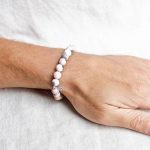 Pink Zebra Jasper Energy Bracelet 8mm - Image 3