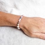 Peruvian Pink Opal Energy Bracelet 8mm - Image 4