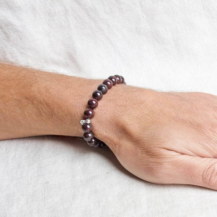 Flame Jasper Energy Bracelet 8mm - Image 2