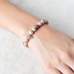 Peruvian Pink Opal Energy Bracelet 8mm - Image 2