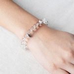 Clear Quartz Energy Bracelet 8mm - Image 2