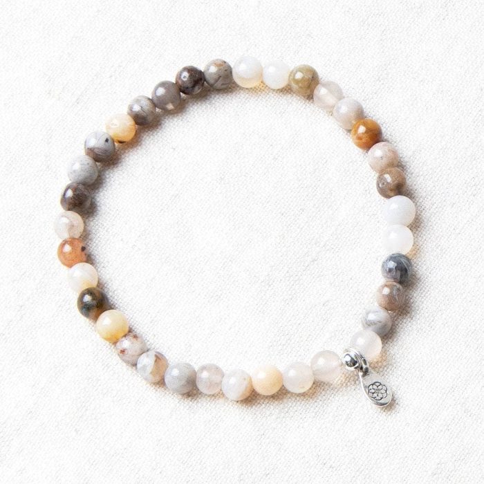 Bamboo Leaf Agate Energy Bracelet - Image 6