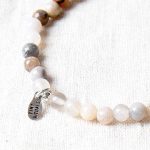 Bamboo Leaf Agate Energy Bracelet - Image 3
