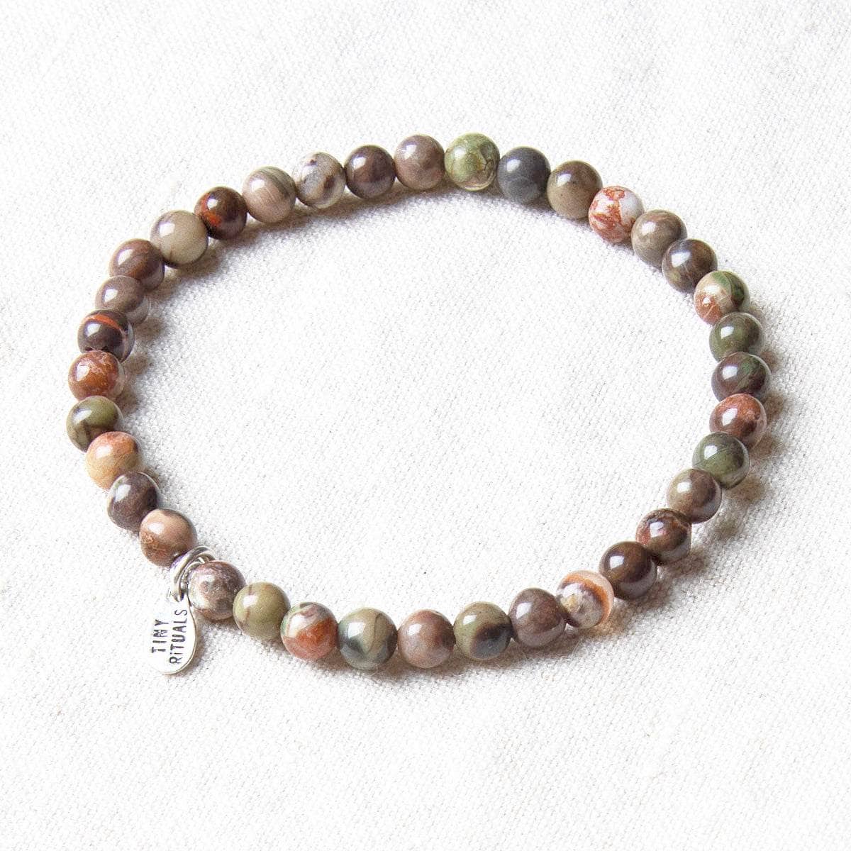 StudioSession-23752-3 Natural Ocean Jasper Energy Bracelet - Image 1
