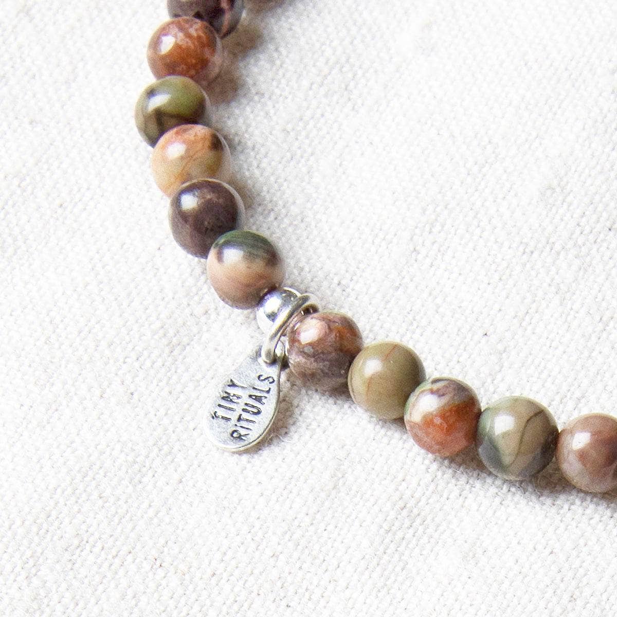 StudioSession-23760-3 Natural Ocean Jasper Energy Bracelet - Image 3