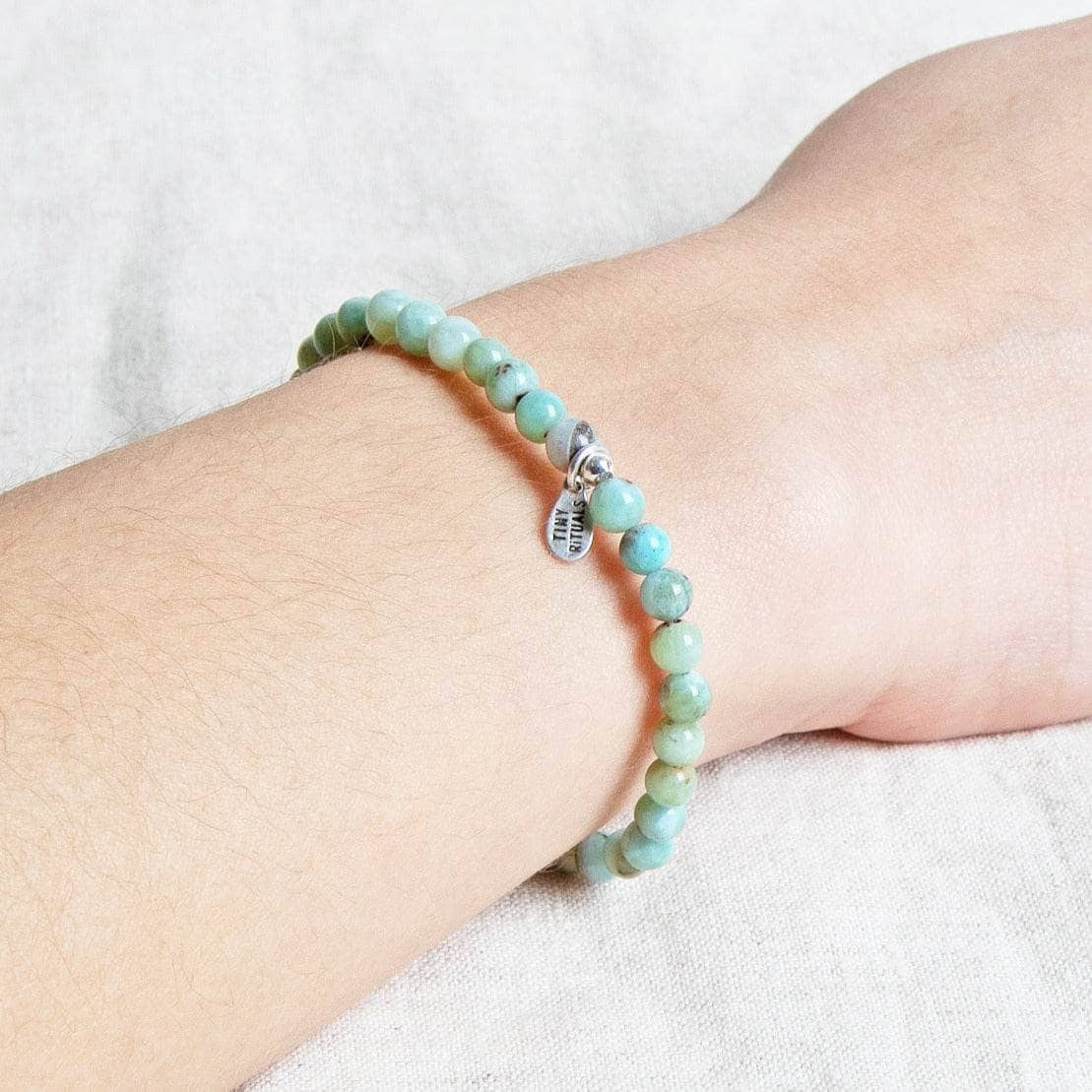 StudioSession-23816-3 Genuine Rare Larimar Energy Bracelet - Image 2