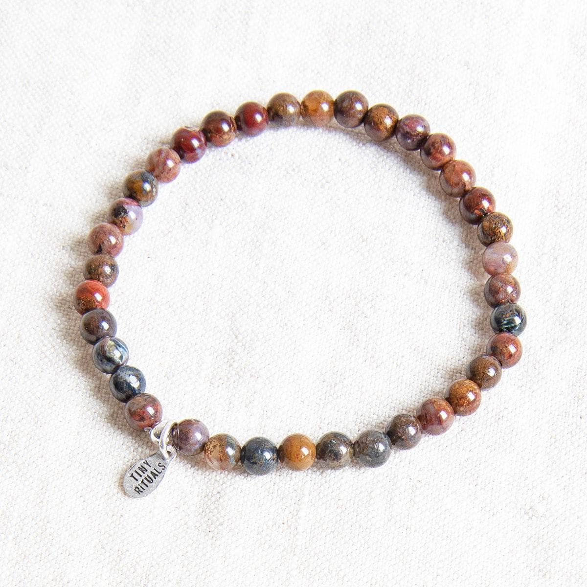 StudioSession-23957-3 Natural African Pietersite Energy Bracelet - Image 1