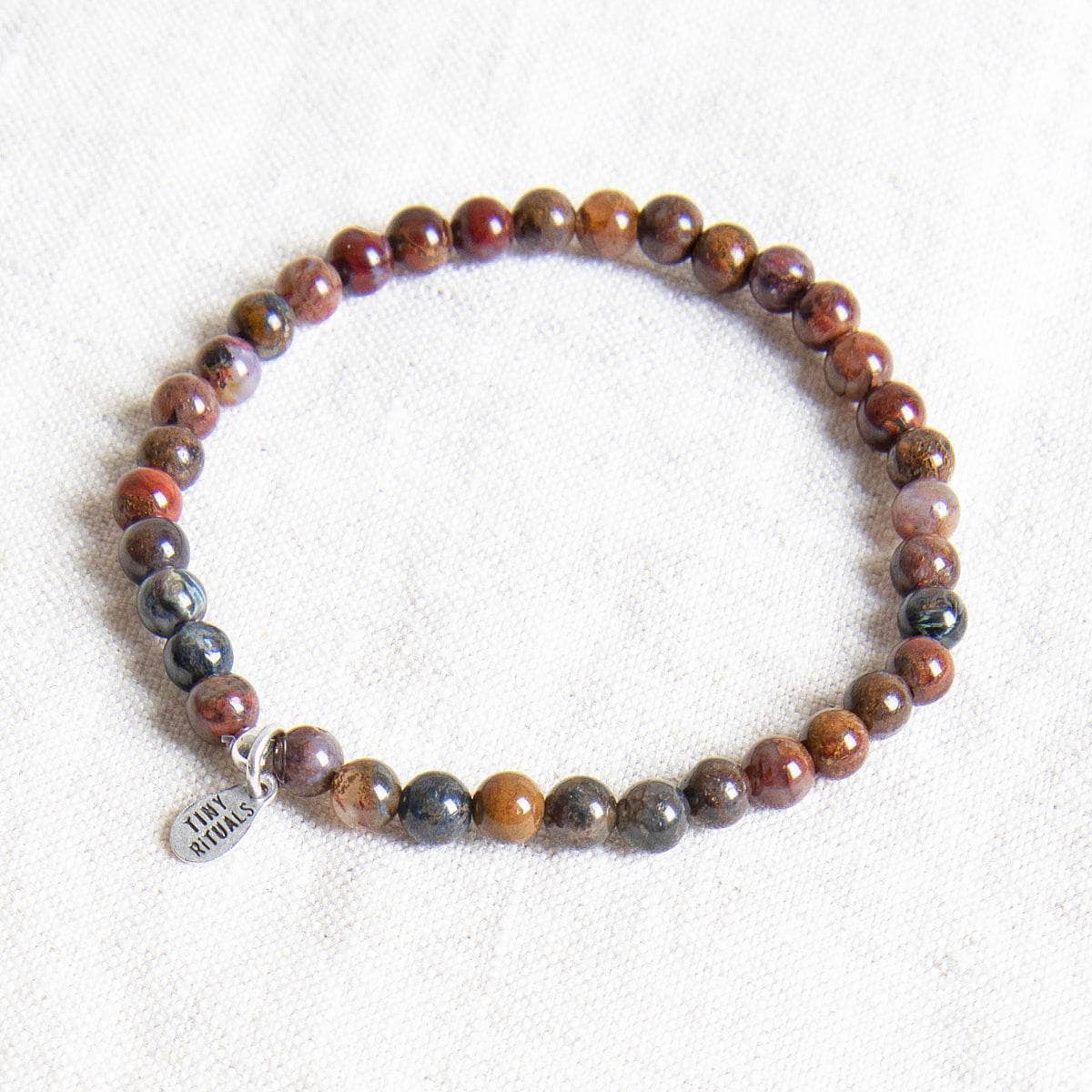 StudioSession-23958-3 Natural African Pietersite Energy Bracelet - Image 5