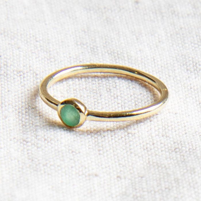 Emerald Silver or Gold  Ring - Image 2