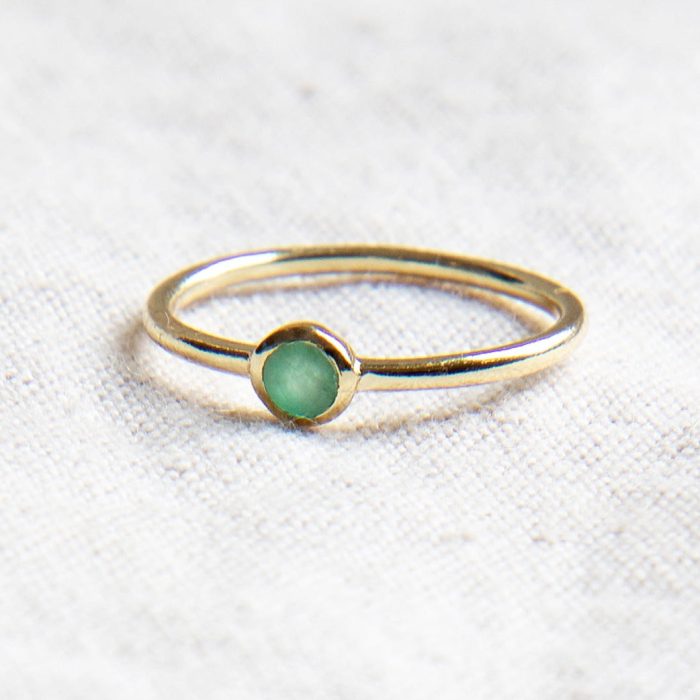 Emerald Silver or Gold  Ring - Image 3
