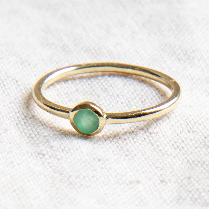 Emerald Silver or Gold  Ring - Image 1
