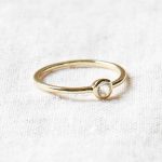 Herkimer Diamond Silver or Gold Ring - Image 3