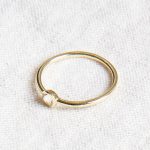 Herkimer Diamond Silver or Gold Ring - Image 5