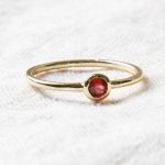 Garnet Silver or Gold Ring - Image 6