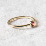 Garnet Silver or Gold Ring - Image 9