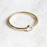 Blue Topaz Silver or Gold  Ring - Image 6